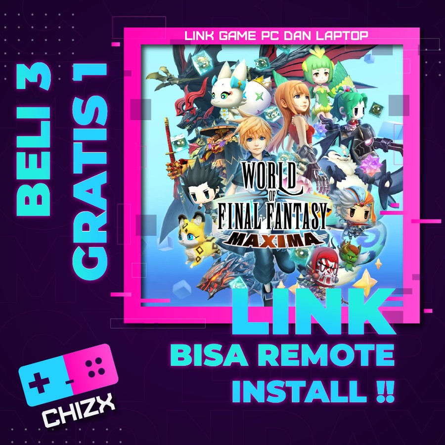 Jual World of Final Fantasy Maxima - Game Pc - Game Laptop - Link ...