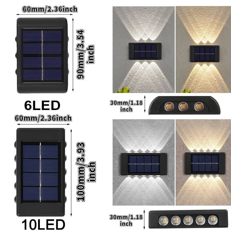 LED Lampu Taman Tenaga Surya COB Sensor Light LED Solar Lamp Taman | AutoStock