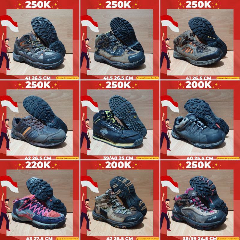 Jual SEPATU HIKING GUNUNG OUTDOOR MURAH SPECIAL | Shopee Indonesia