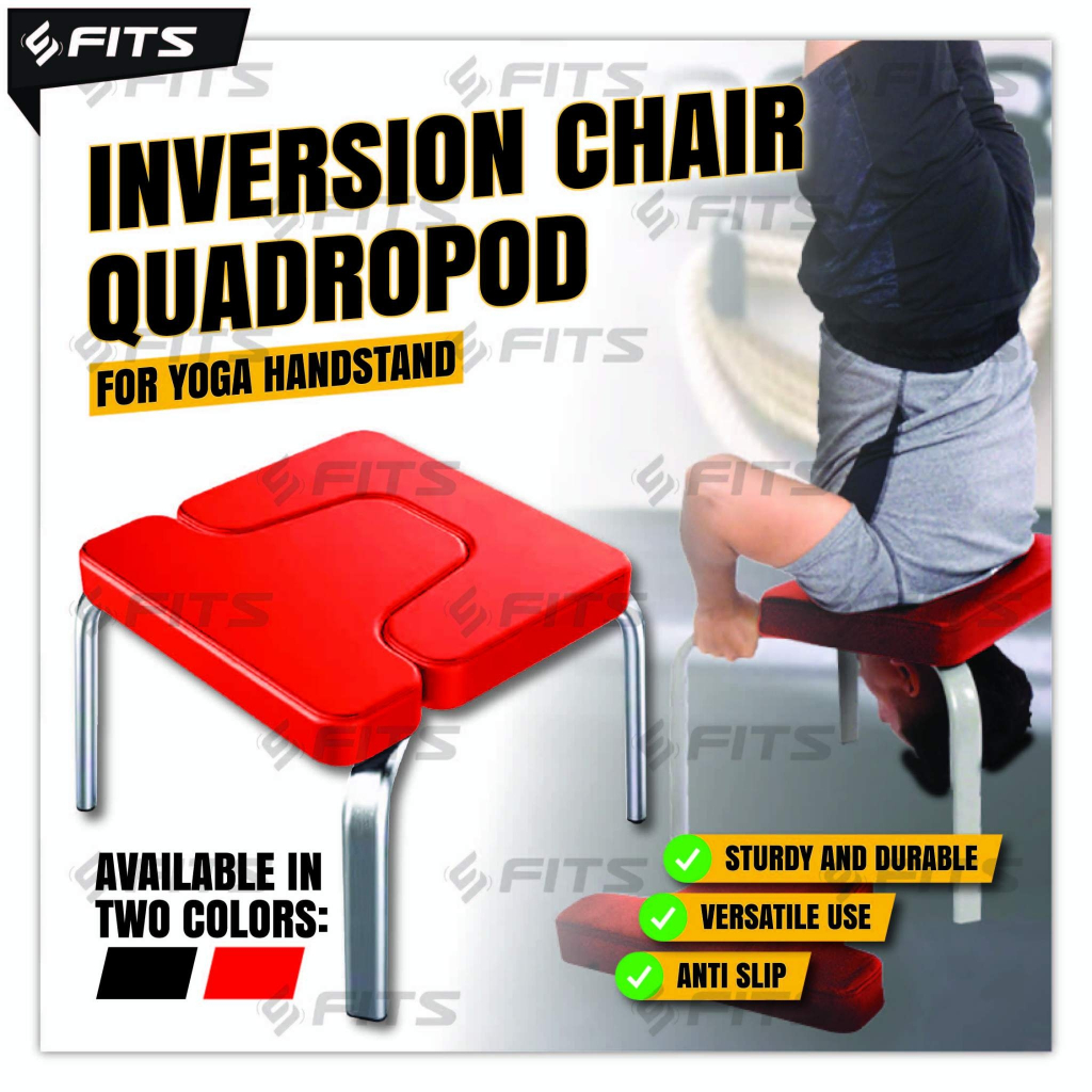 Jual FITS Inversion Bench Inversion Chair Quadropod for Yoga Handstand ...