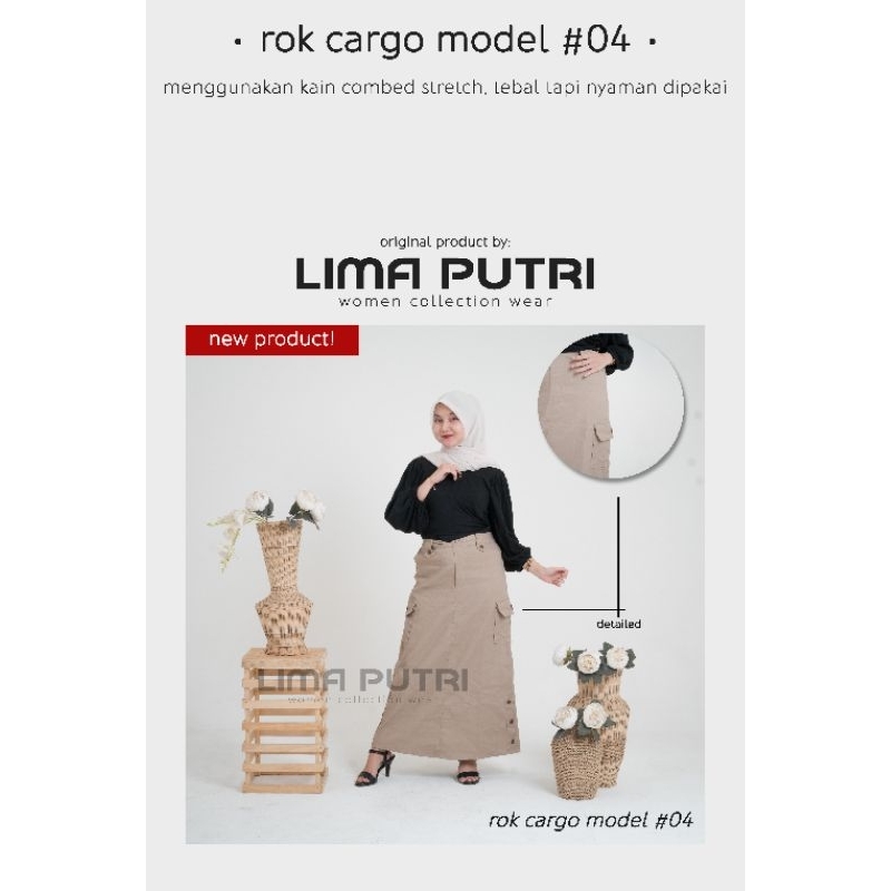 Jual ROK CARGO style model #04 Kain Combat Stretch Premium Tebal Nyaman ...