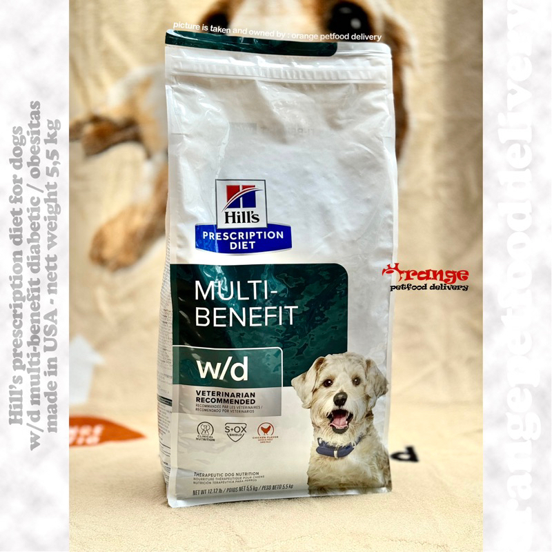 Jual Hill's Prescription Science Diet w/d 5,5 kg - wd Multi Benefit ...