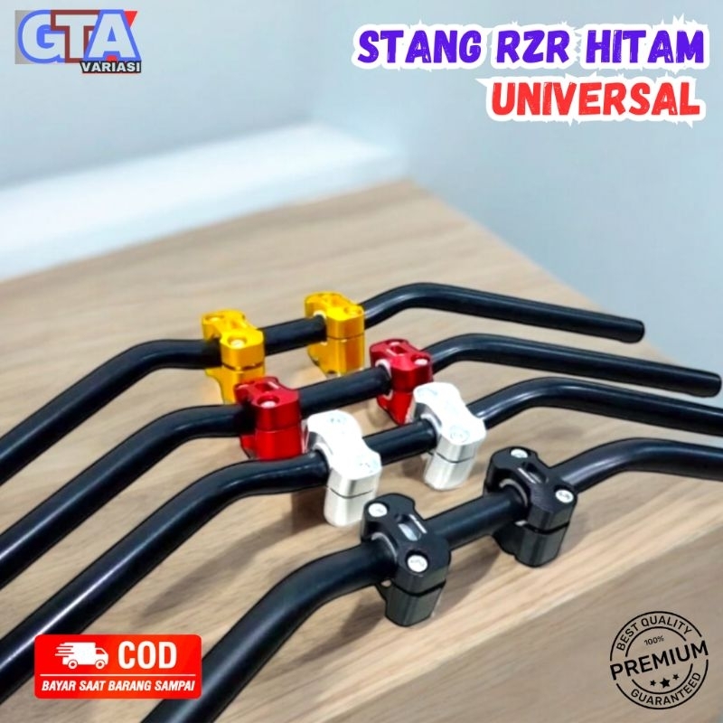 Jual Paket Stang RZR Custom Balap Roadrace include Raiser CNC Universal ...