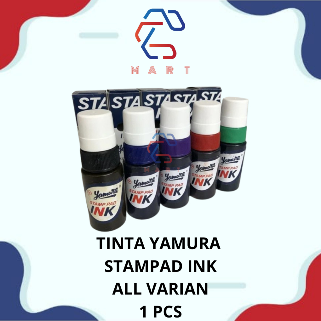 Jual Tinta Yamura Stamp Pad Ink - All Varian 1 Pcs | Shopee Indonesia
