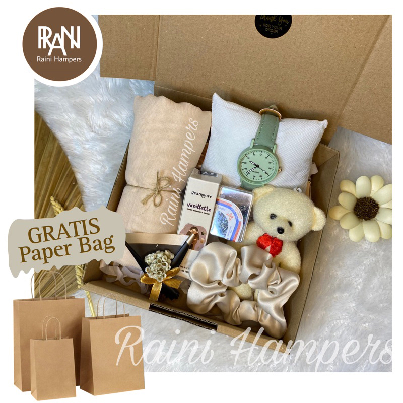 Jual Gift Box Hijab dan Jam Tangan - Hampers Jam Tangan dan Parfum ...