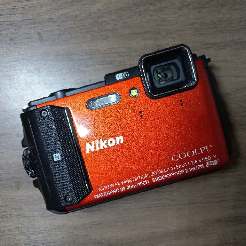 美品 防水・Wi-Fi対応♪ Nikon COOLPIX AW130 イエロー NIKON AW130 美