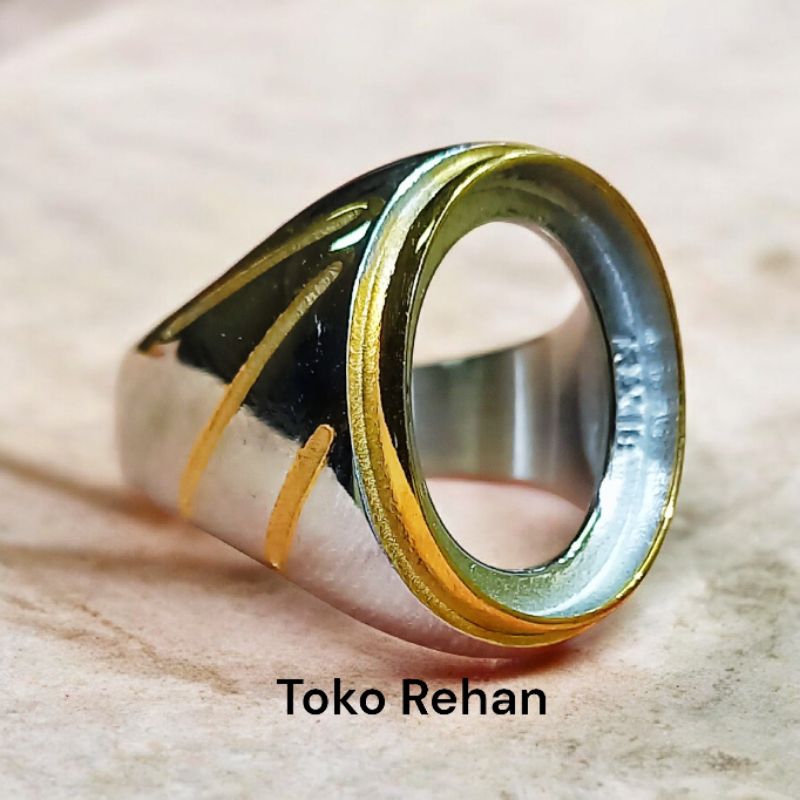 Jual CINCIN RING EMBAN TITANIUM SUPER A1 | Shopee Indonesia