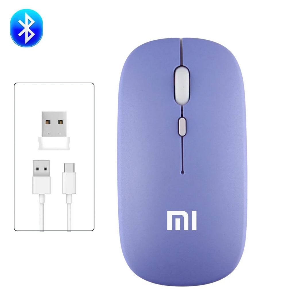 Jual MOUSE MII BLUETOOTH WIRELESS RECHARGER SILENT KLIK BATERAI ISI ...