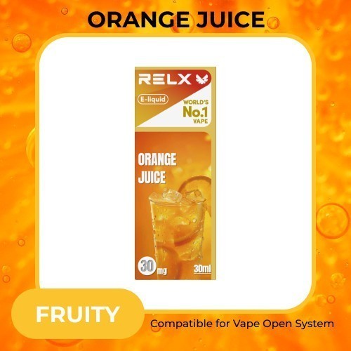 Jual RELX SALT ORANGE JUICE SALT NIC 30ML 30MG BY RELX E-LIQUID ...