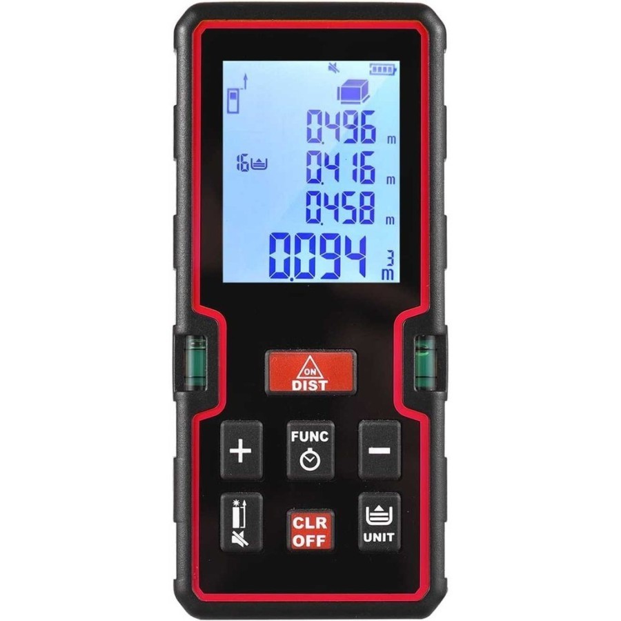 Jual Meteran Laser Digital Electronic Accuracy Ruler Infrared 40M 60M ...