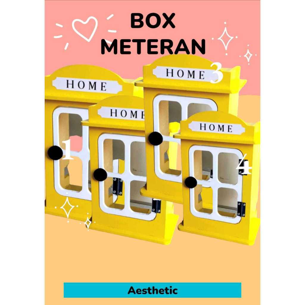 Jual PROMO TERMURAH!! Box Meteran Desain telephone meteran token ...