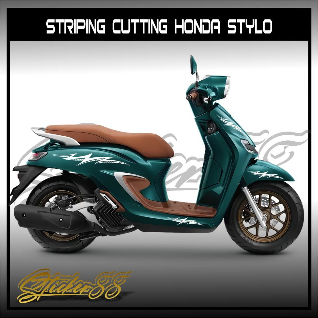 Jual Stiker Striping LIST Stylo 160 - Stiker Cutting Honda stylo 2024 ...