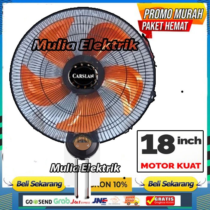 Jual Kipas Angin Dinding Besi // WF-1851 Wall Fan Ukuran Besar 18 inch