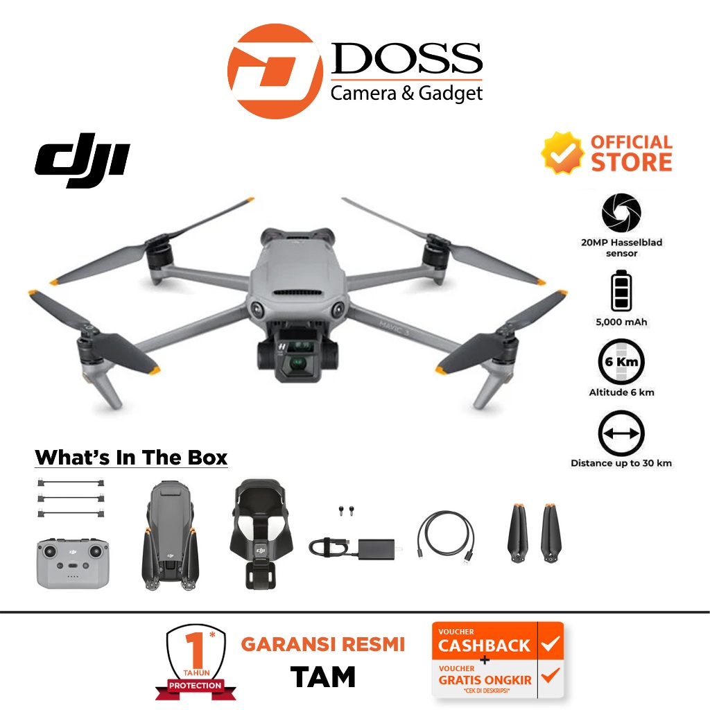 Jual DJI Mavic 3 Drone Camera | Shopee Indonesia