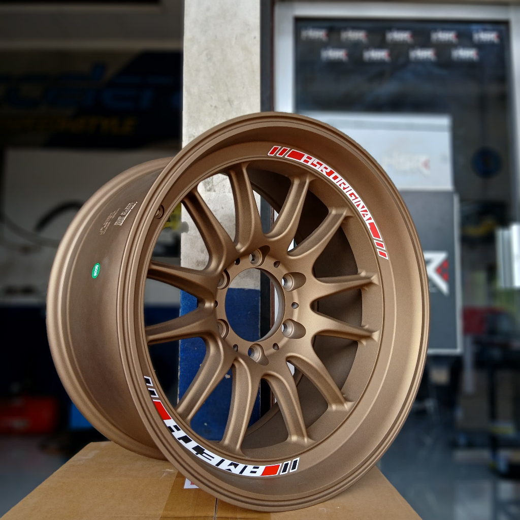 Jual velg racing hsr ameth ring 18 lebar 9,5 bisa buat pajero hilux ...