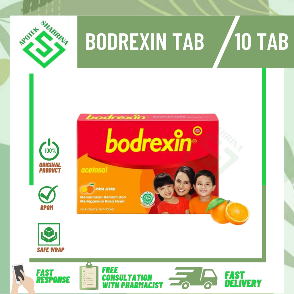 Jual Bodrexin Tablet Aman Anak Terlengkap & Harga Terbaru Agustus 2026 ...