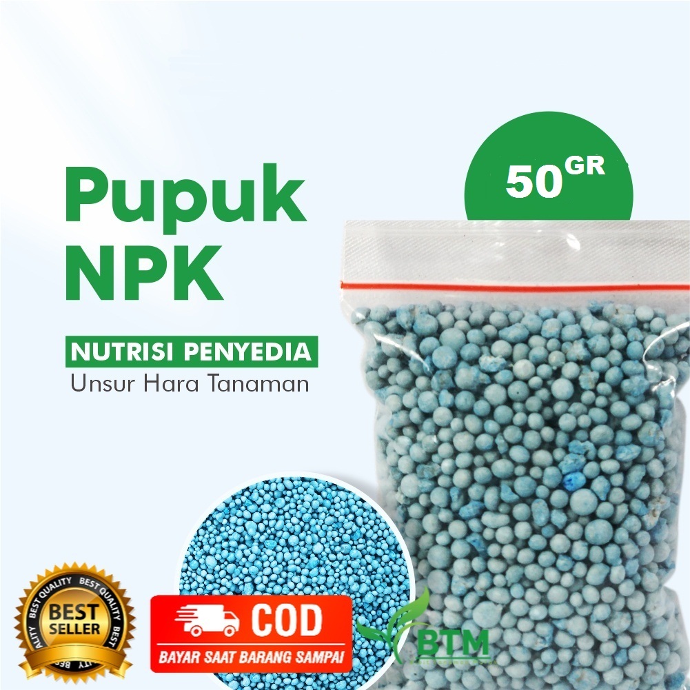 500 gr Pupuk NPK Mutiara 161616 penyubur tanaman