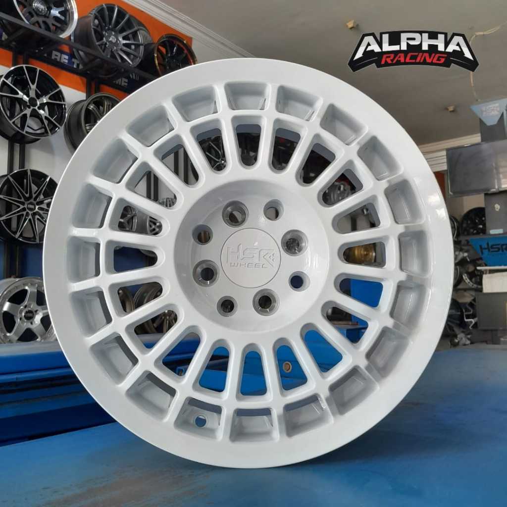 Jual Velg Racing RALLY LOOK HSR R15 Untuk Mobilio Yaris Jazz Brio Agya ...