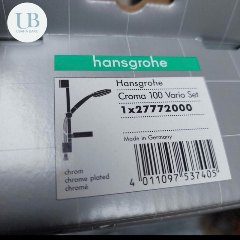 Jual HANSGROHE 27772000 CROMA 100 VARIO SET (Baru) | Shopee Indonesia