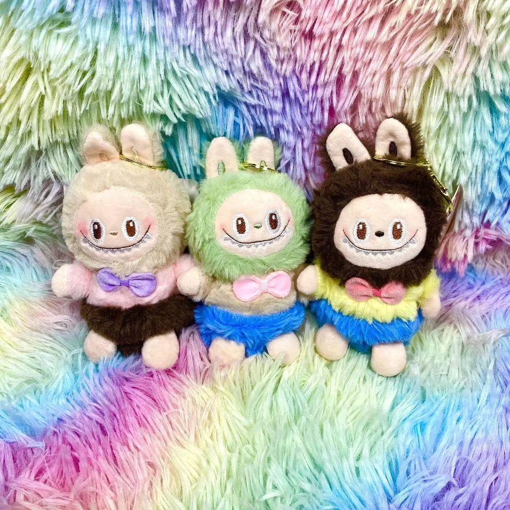 AKSESORIS GANTUNGAN TAS VIRAL BONEKA LABUBU THE MONSTERS - GANTUNGAN KUNCI VIRAL LABUBU MACARON LUCU IMUT LEMBUT HALUS BULUNYA - PLUSH DOLL - POPMART - KEYCHAIN - VINYL PLUSH DOLL - GANTUNGAN LABUBU - BAGCHARM KEKINIAN TRENDING