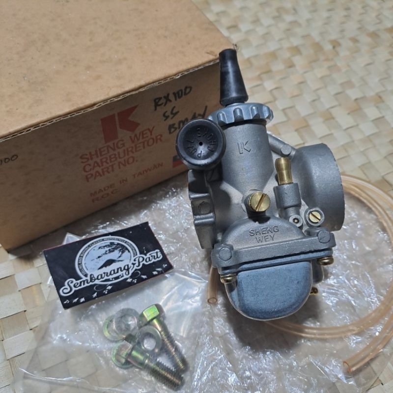 Jual KARBU KARBURATOR YAMAHA RX100 RX 100 ORIGINAL SHENGWEY TAIWAN NOS ...