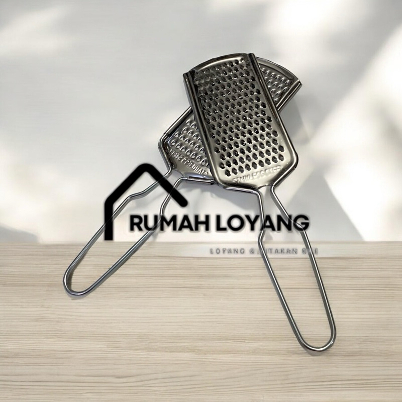 Jual Parutan keju gagang plastik & Stainless serbaguna Murah | Shopee