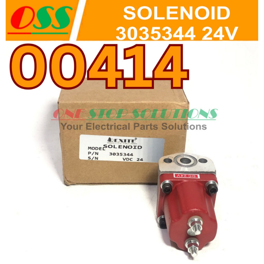 Jual SELENOID SOLENOID VALVE 3035344 24V UNTUK GENSET | Shopee Indonesia