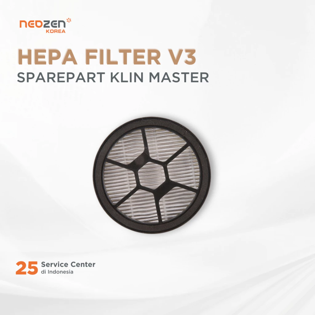 Hepa Filter Klin Master Vacuum