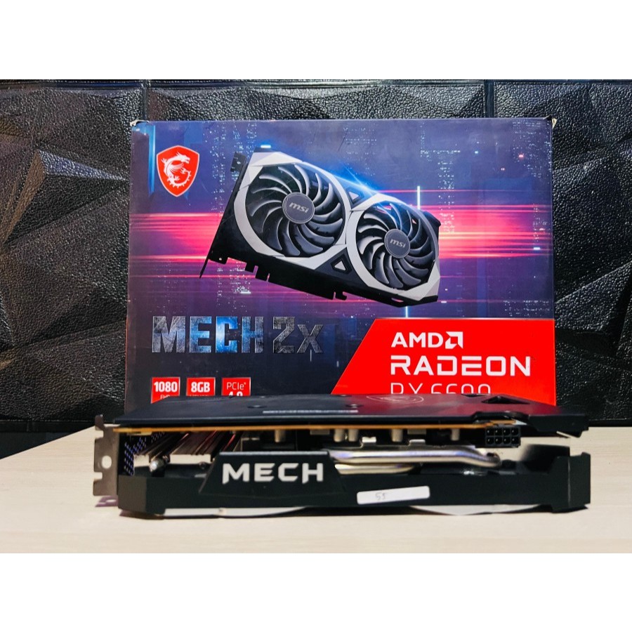 Jual MSI Radeon RX 6600 MECH 2X 8G / RX 6600 8GB | Shopee Indonesia