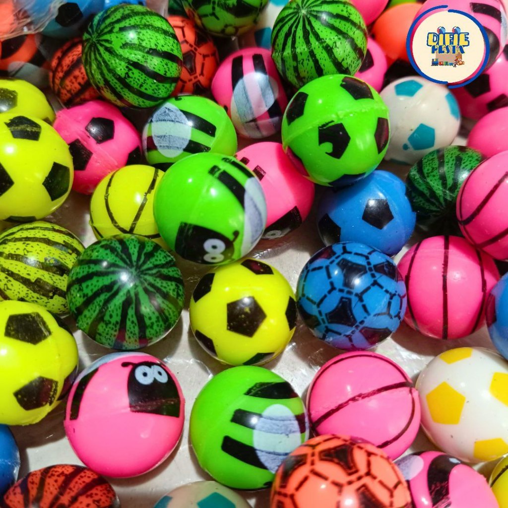 Jual 10pcs Bola bekel semangka 27 mm campur(tidak bisa pilih) | Shopee ...