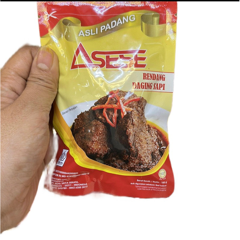Jual Rendang Daging kemasan sachet isi 2potong | Shopee Indonesia