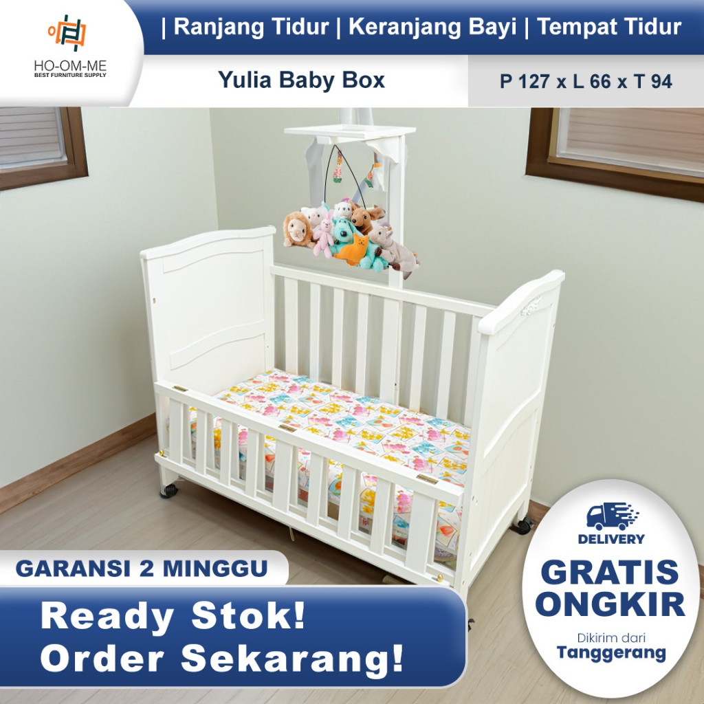 Jual Hoomme | P 127 cm L 66 cm T 94 cm | Tempat Tidur Bayi | Keranjang ...