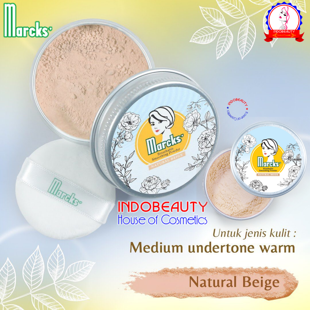 Jual Exp 2028 MARCKS Breathable Smoothing Powder 15 gr Mineral Loose ...