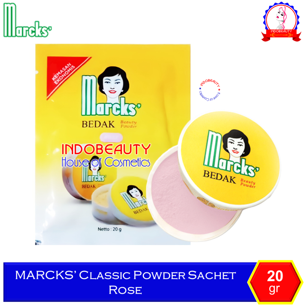 Jual MARCKS Classic Refill Sachet 20 gr Loose Powder Bedak Tabur Isi ...