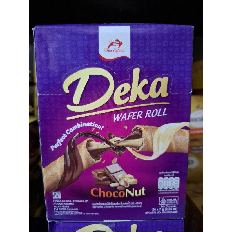 Jual Deka Wafer Roll Choconut | Shopee Indonesia
