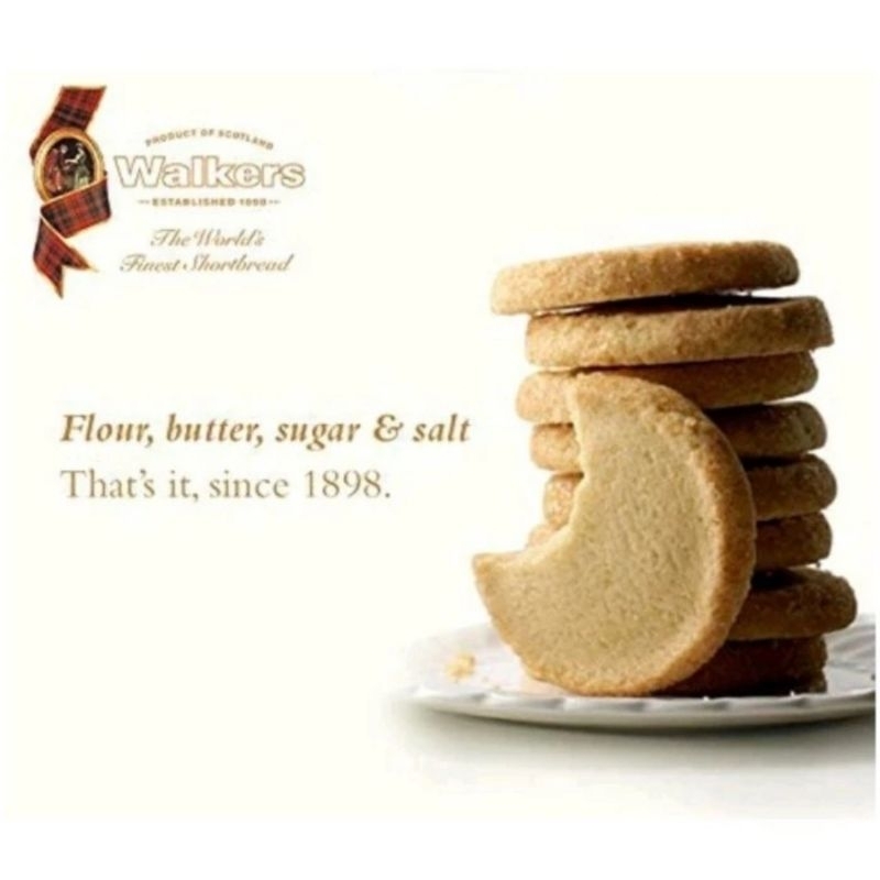 Jual Walkers Walker's Pure Butter Shortbread Biskuit Kue Kering ...