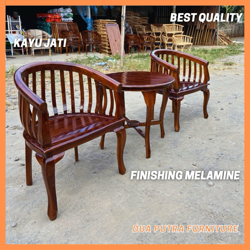 Jual Kursi Lenong Betawi Bahan Kayu Jati Kursi Tamu Betawi Kursi