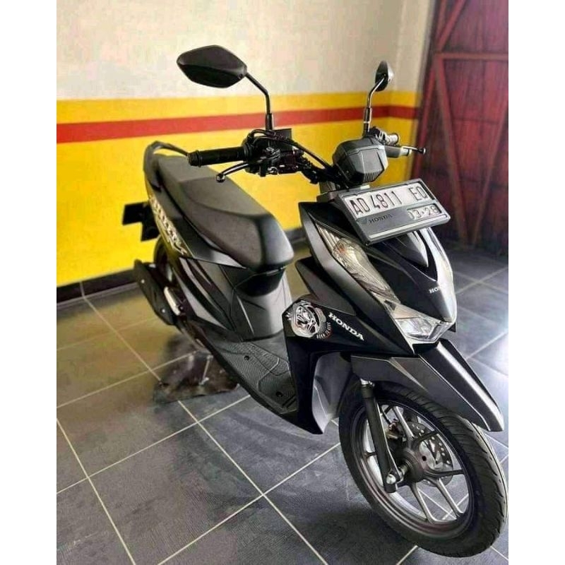 Jual Ready kendaraan motor bekas tarikan leasing honda beat tahun 2021