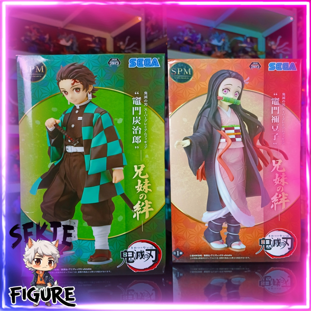 Jual SEGA Tanjiro Kamado & Nezuko Kamado Sibling Bonds SPM Set Demon