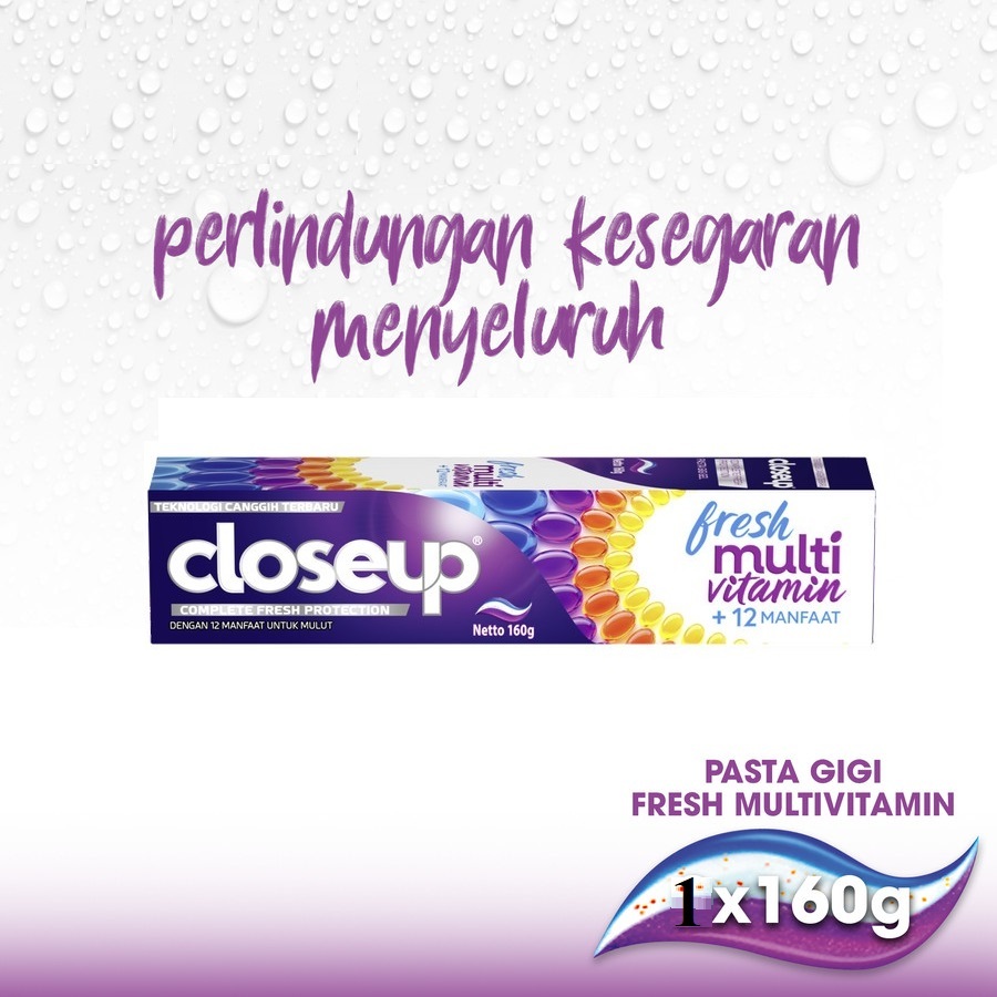 Jual Closeup Pasta Gigi Complete Fresh Protection - 160G | Shopee Indonesia