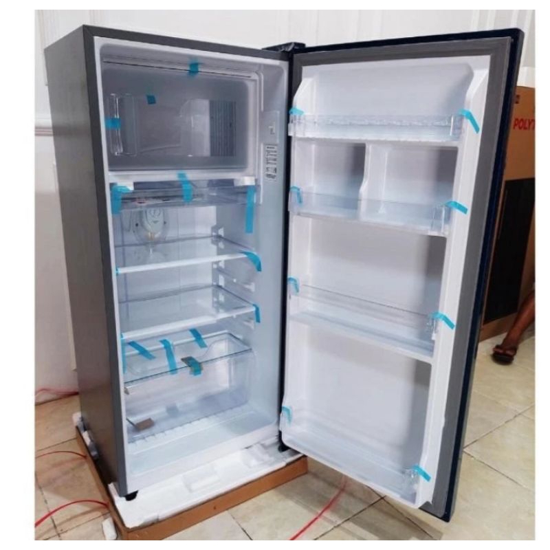 Jual KULKAS 1 PINTU POLYTRON PRB-189 (180 LITER )JUMBO FREEZER | Shopee ...