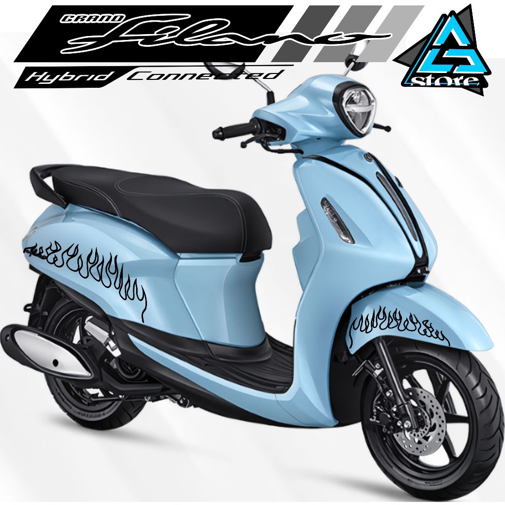 Jual STICKER CUTTING/STRIPING GRAND FILANO/FL.411/STRIPING TRIBAL API ...