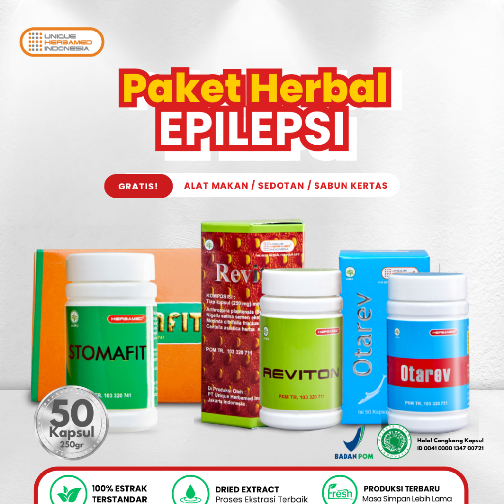 Jual Paket Bundling Obat Herbal Epilepsi Reviton Otarev Stomafit ...