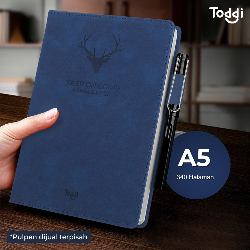 Jual Buku Jurnal Hardcover Notebook Diary A5 80GSM 340 Halaman Grid ...