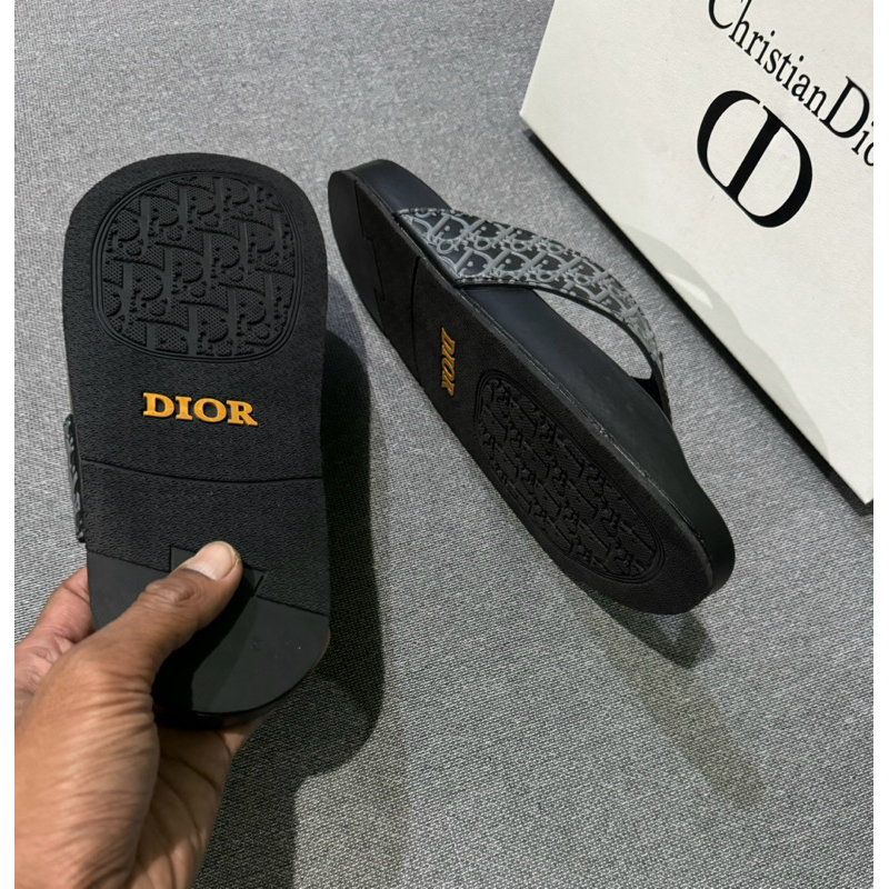 Jual sandal slip on premium || MIROR 12|| motif corak embos model jepit ...