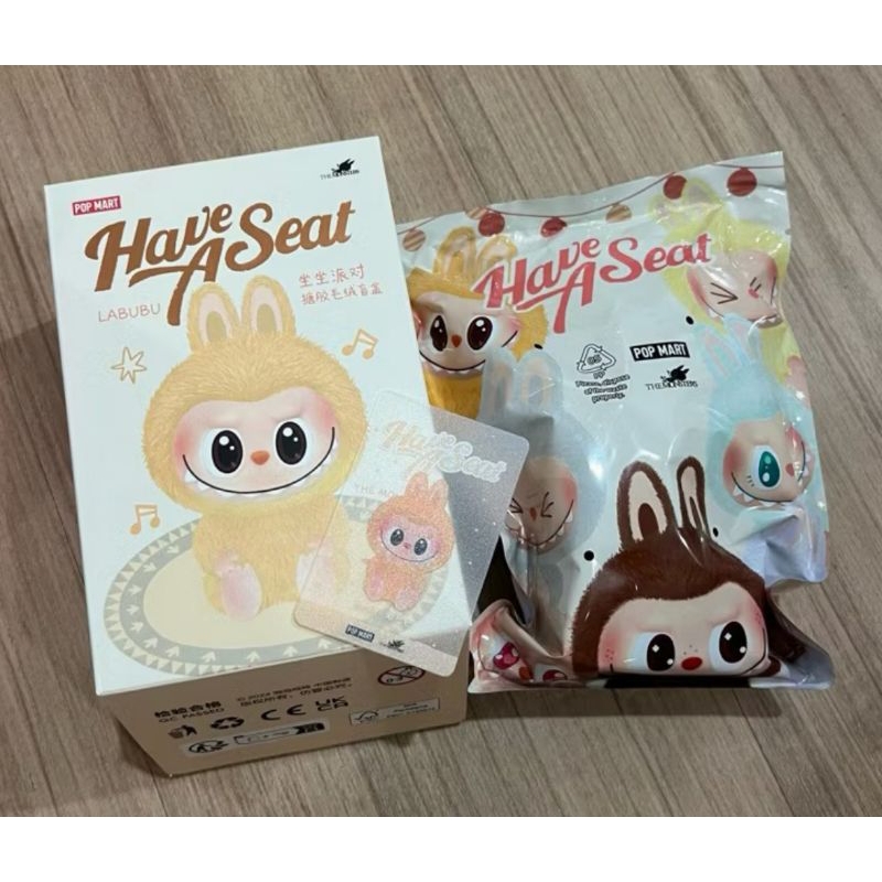 POPMART 2set LABUBU Have A Seat+MACARON LABUBU Have A Seat x
