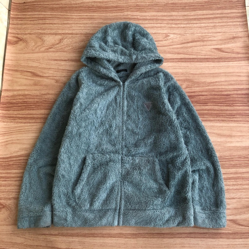 Guess sherpa hoodie online