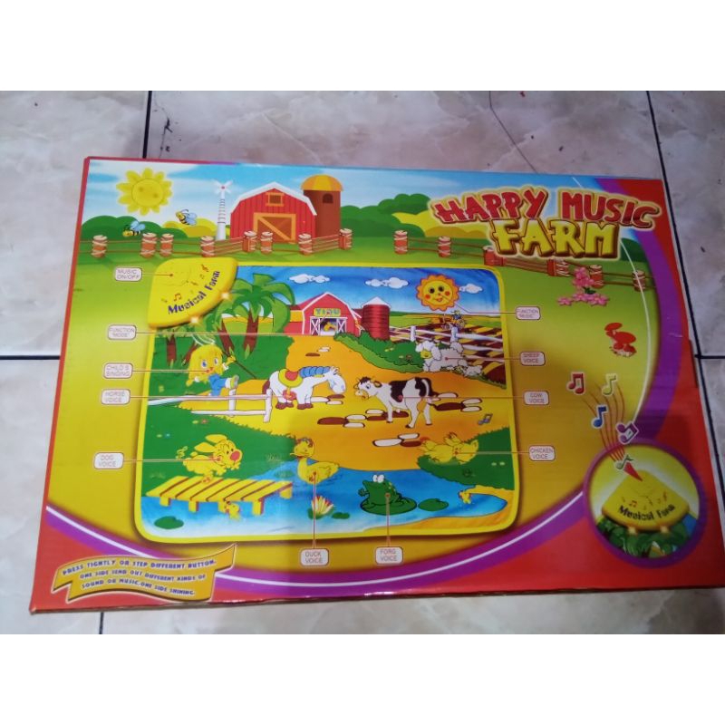 Jual Happy music farm playmat - kualitas impor (NEW) | Shopee Indonesia