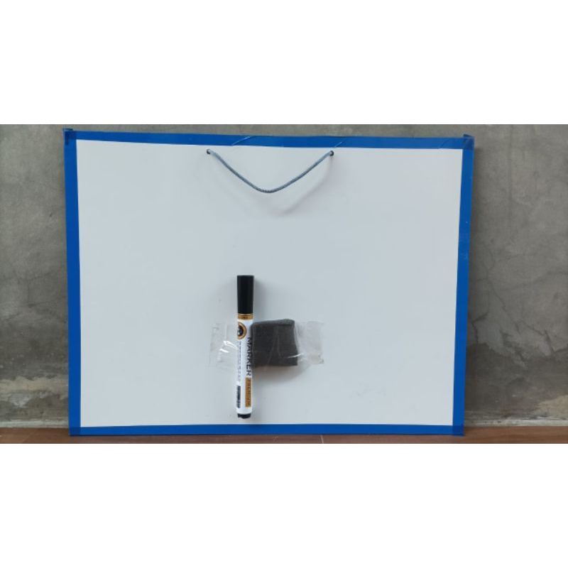 Jual gratis spidol +penghapus white board karakter papan tulis gantung ...