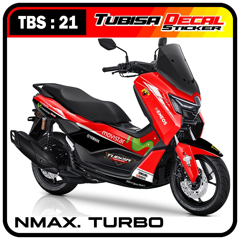 Jual Decal Sticker NMAX TURBO - NEO 2024 Full Body Super Glosy Premium ...